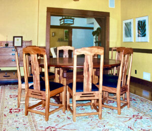 Set of Chairs for Greene and Greene Dining Table